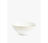 Wedgwood Wedgwood Gio Gold Geometric-Pattern Bone-China Soup Noodle Bowl 20cm