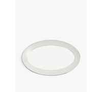 Wedgwood Wedgwood Gio Gold Platinum Bone-China Oval Dish 26cm