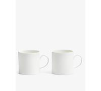 Wedgwood Wedgwood Gio Textured Bone-China Mug Set-Of-Two 300ml