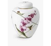Wedgwood Wedgwood Hummingbird Hand-Painted Fine Bone China Lidded Vase 15cm