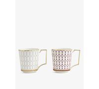 Wedgwood Wedgwood Renaissance Gold Bone China Mug Set Of Two