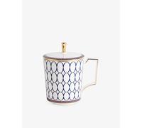 Wedgwood Wedgwood Renaissance Gold Bone-China Mug With Lid 400ml