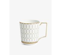 Wedgwood Wedgwood Renaissance Gold Graphic-Print Bone China Mug 300ml