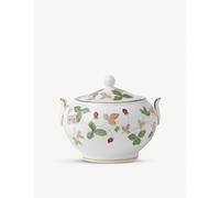 Wedgwood Wedgwood Wild Strawberry Bone China Sugar Box 8cm