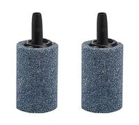 Wedhapy Air Stone Cylinder Air Stone Cylinder Aquarium Bubble Diffuser Airstones Fish Tank Bubble Stones for Oxygen 2PCS