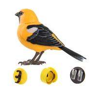 Wedhapy Chirping Bird Toy Robot Bird, Electric Singing and Chirping Toy, Motion and Sound Activated, Battery Operated Simulation Cute Interactive Toys Style1
