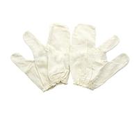 Wedhapy Exfoliating Gloves 1 Pair 7.9x7.5 Inch Silk Shower Gloves with Elastic No Damage Massaging Exfoliating Mitt for Home, Public Bath & More