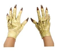 Wedhapy Monster Hands Halloween Hands 1 Pair, Creepy Prank Accessory, One Size, Black