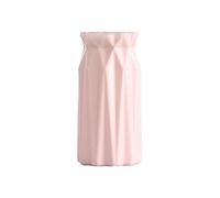 Wedhapy Nordic Style Imitation Plastic Flower Pot Origami Plastic Vase Bottle Home Decoration(Style 1) Flower Pot Origami Vase Flower Vase Imitation Ceramic Vase