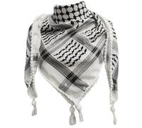 Wedhapy Palestine Scarf 48x48'' Keffiyeh Palestine Authentic Palestinian Scarf Neck Wrap Unisex Arab Headscarf Palestinian Keffiyeh with Tassel