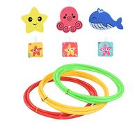 Wedhapy Pool Diving Rings Swim Through Ring for Pool Diving Ring Through for Swimming Toys for Kid Summer 31.50 Inch 3PCS