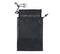 Wedhapy Shower Net Bag,Shower Bag, Portable Gym Bag with Suction Cup and Zipper Bag Mesh Shower Caddy for Gym, Travel, Camp, Beach