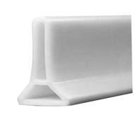 Wedhapy Shower Threshold Water Dam 2 Inch High Self-adhesive Shower Water Guard 39 Inch Long Flexible Shower Barrier Stopper To Keep Dry and Wet Separation for Kitchen Shower Threshold Water Da