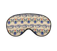 Wedjat Eye of Horus Sleep Eye Mask Soft Sleep Cover Blindfold Sleeping Mask Cover for Sleep Travel