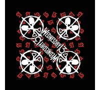 Wednesday 13 - Bandana (Unisex-U) Logo Shovels (Nero) 55cm X 55cm