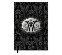 Wednesday 2026 Animated A5 Diary Black/grey/white (One Size)