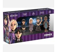 Wednesday Addams 4 Figure 7cm ENID Bianca Original MINIX TV