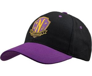 Wednesday Addams Baseball Cap Nevermore Academy Purple
