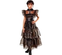 Wednesday Addams Costume Raven Dance Carnival Halloween 886