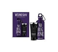 Wednesday Addams Family Body Wash 150Ml And Water Bottle In White White 150ml