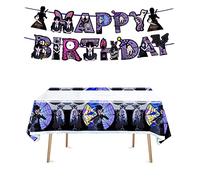 Wednesday Addams Kids Party Decorations - 2 PCS