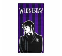 Wednesday Beach Towel Black 70 x 140 cm - Brand EAN: 8445484459715