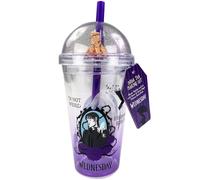 Wednesday Bubble Tea Cup & Straw Gift Set - This Wednesday Gift Set Features Brown Sugar Flavour - Includes: 1 X Wednesday Cup & Straw, 1 X Bag Of Tapioca Balls 50g
