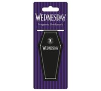 Wednesday Coffin Magnetic Bookmark in Black Wednesday Black