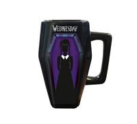 Wednesday Coffin Mug in Black Wednesday Black