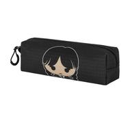 Wednesday Cute-Fan Square Pencil Case 2.2, Grey, 22 x 9 cm