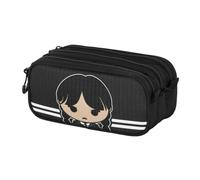 Wednesday Cute-Fan Trick Pencil Case 2.2, Grey, 23 x 11 cm
