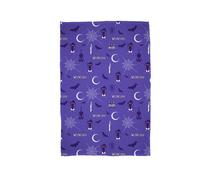 Wednesday Officially Licensed Fleece Blanket | Destined Design Super Soft Warm Throw | Perfect For Teen Bedrooms, Camping & Sleepovers | Size 100 x 150cm | Purple