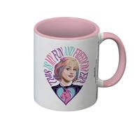 Wednesday Fun Inner Two Tone Enid Mug White/pink (One Size)