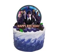 Wednesday Happy Birthday Cake Topper 15cm