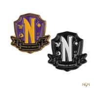 Wednesday Harry Potter Set of 2 Nevermore Academy Pins | Acotis