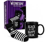 Wednesday Keramik-Tasse 350 ml & Exklusive Socken