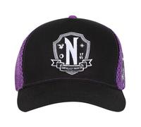Wednesday Men's Nevermore Logo Baseball Cap in Purple Wednesday Purple One Size