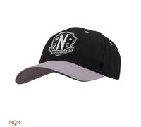 Wednesday Nevermore Academy Black Baseball Cap | Acotis