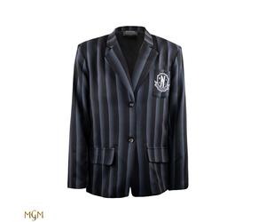 Wednesday Nevermore Academy Black Blazer - Premium Finish | Acotis Diamonds - Size Small