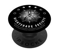 Wednesday Nevermore Academy Nightshade Society Emblem PopSockets Adhesive PopGrip