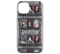 Wednesday Nevermore Academy Outcasts And Proud Collage Case for iPhone 13
