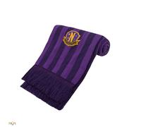 Wednesday Nevermore Academy Purple Scarf | Acotis