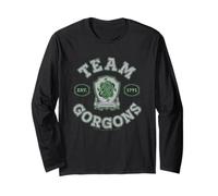 Wednesday Nevermore Academy Team Gorgons Collegiate Long Sleeve T-Shirt