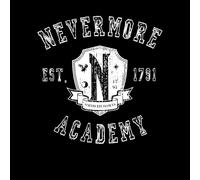 Wednesday Nevermore Academy Unisex T-Shirt - Black - XXL