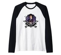 Wednesday Nevermore Frame Eugene Raglan Baseball Tee