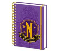 Wednesday Nevermore Shield A5 Wiro Notebook
