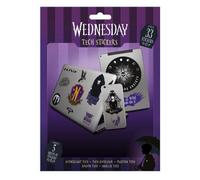 Wednesday Nightshade Tech Stickers Set (Pack Of 33) Multicoloured (24Cm X 17.5Cm)