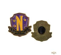 Wednesday Pin Nevermore Academy set of 2 - Polished Quality | Acotis