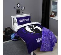 Wednesday Purple Kids Bedding Set - Single