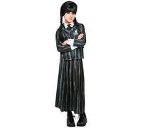 Wednesday School Uniform Dress-up Costume 7-8 Years